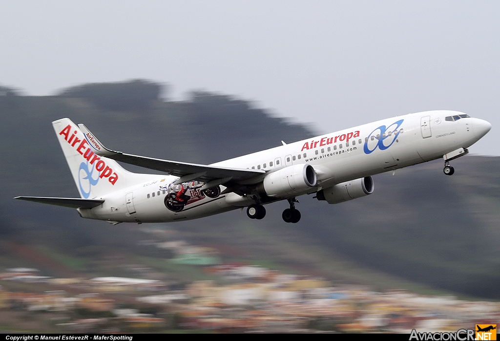 EC-JNF - Boeing 737-85P - Air Europa