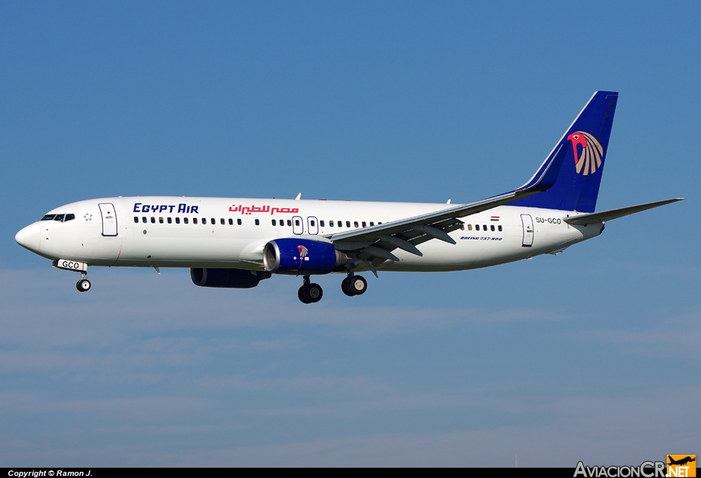 SU-GCO - Boeing 737-866 - EgyptAir
