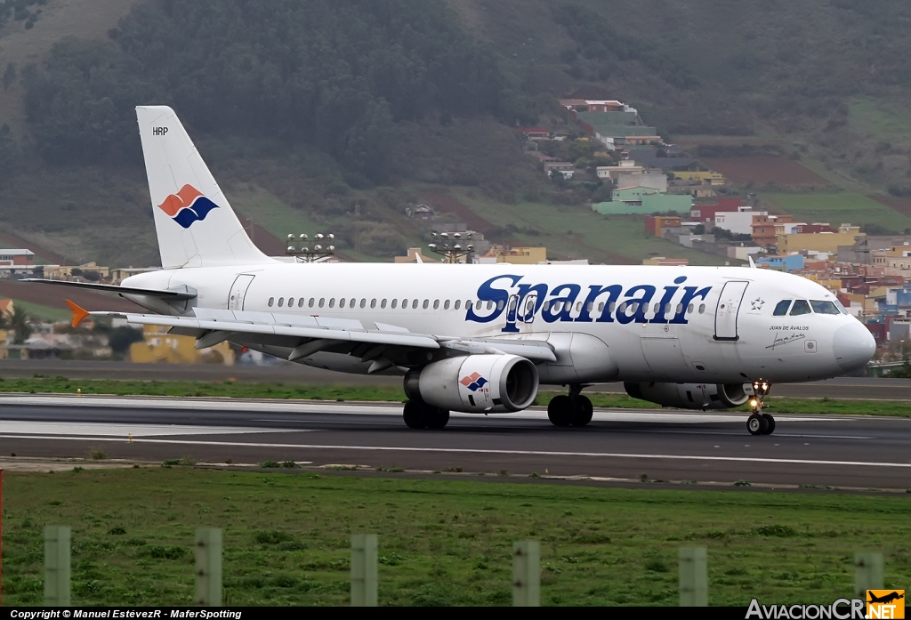 EC-HRP - Airbus A320-232 - Spanair