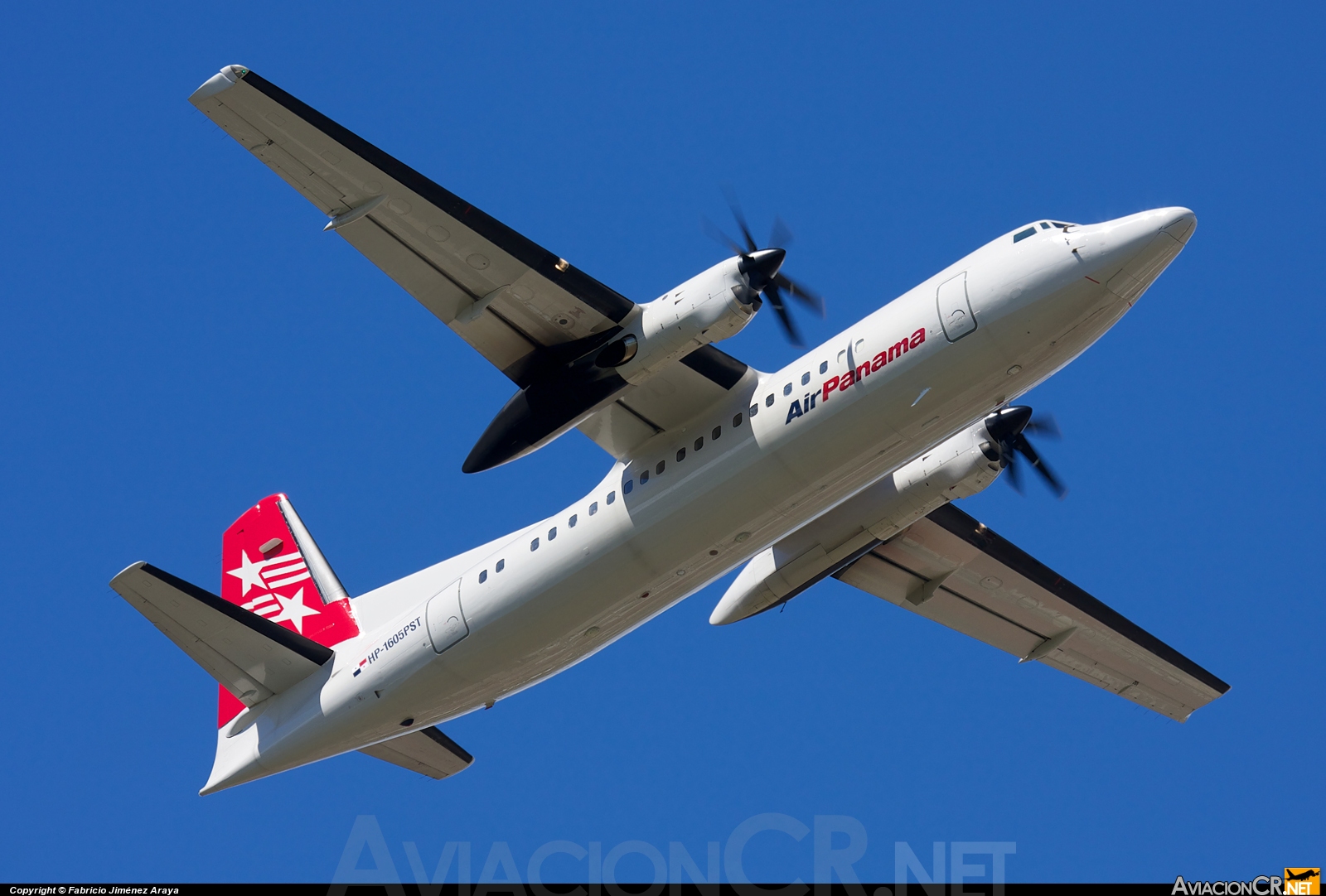 HP-1605PST - Fokker 50 - Air Panama