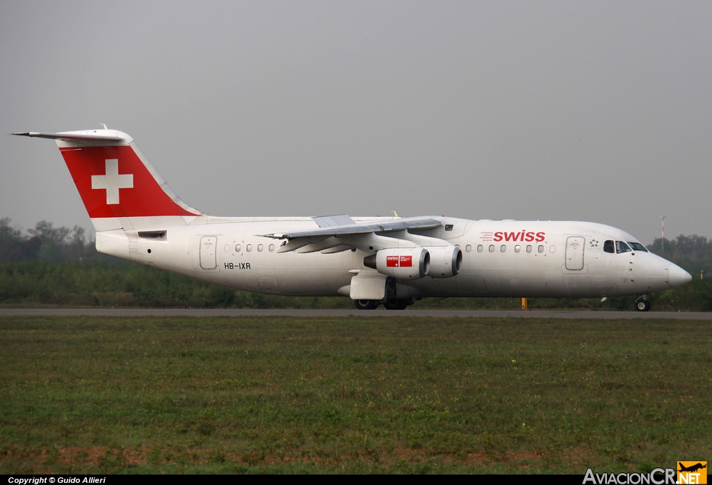 HB-IXR - British Aerospace Avro 146-RJ100 - SWISS