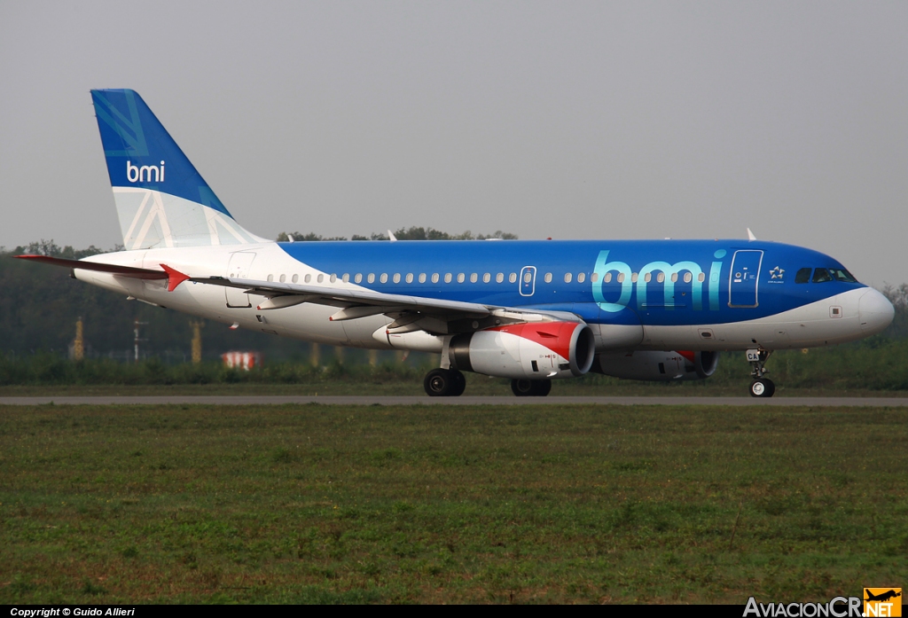 G-DBCA - Airbus A319-131 - BMI British Midland