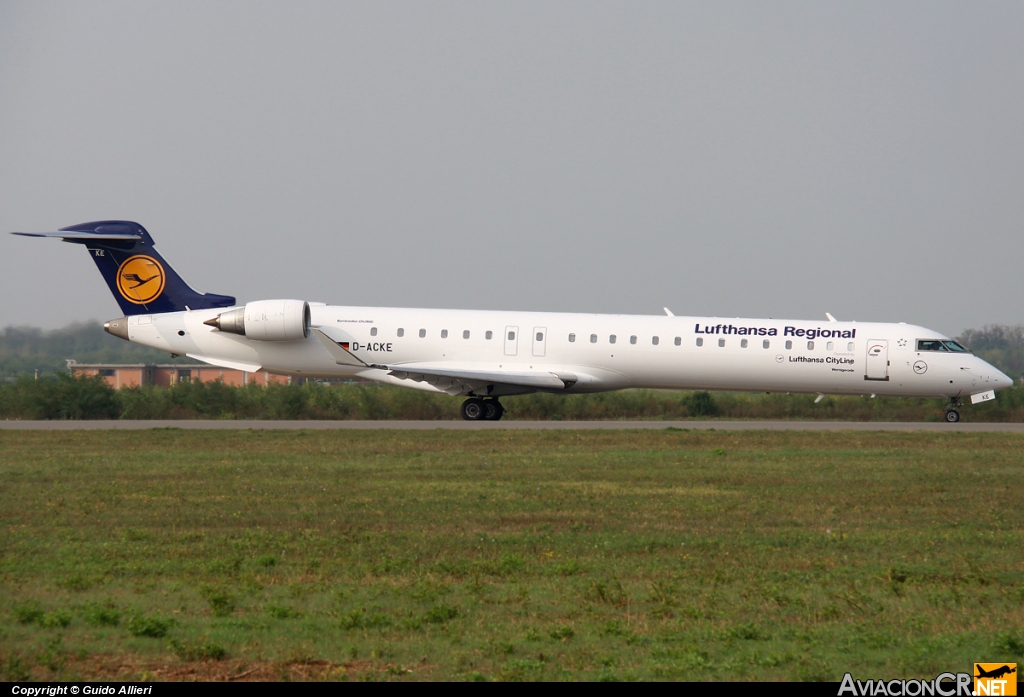 D-ACKE - Bombardier CRJ-900ER - Lufthansa Regional (CityLine)