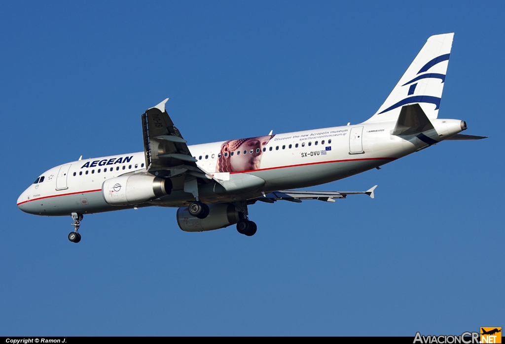 SX-DVU - Airbus A320-232 - Aegean Airlines