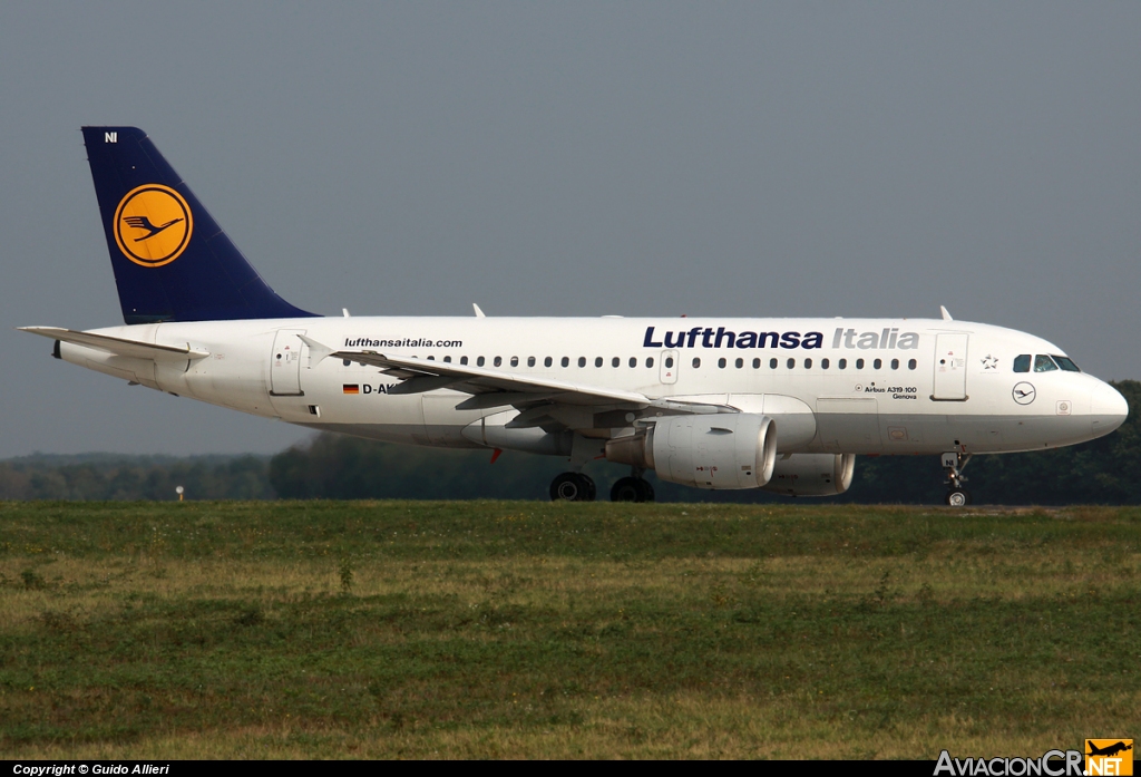 D-AKNI - Airbus A319-112 - Lufthansa Italia