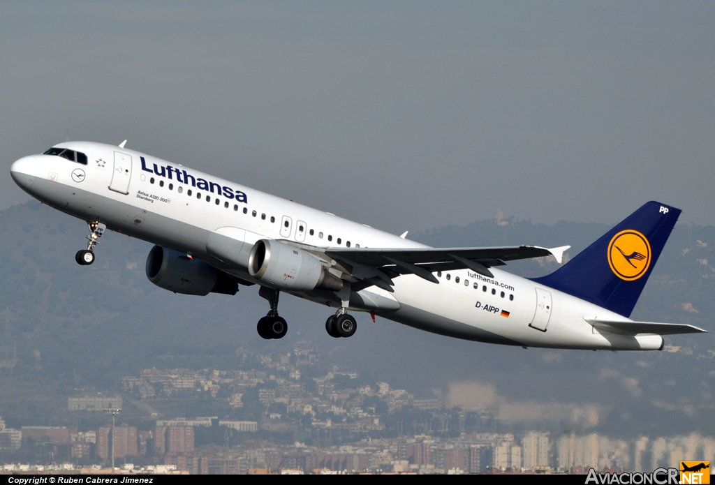 D-AIPP - Airbus A320-211 - Lufthansa