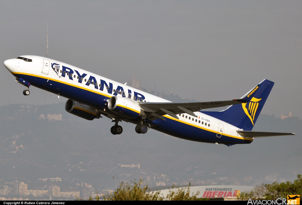 EI-EBO - Boeing 737-8AS - Ryanair