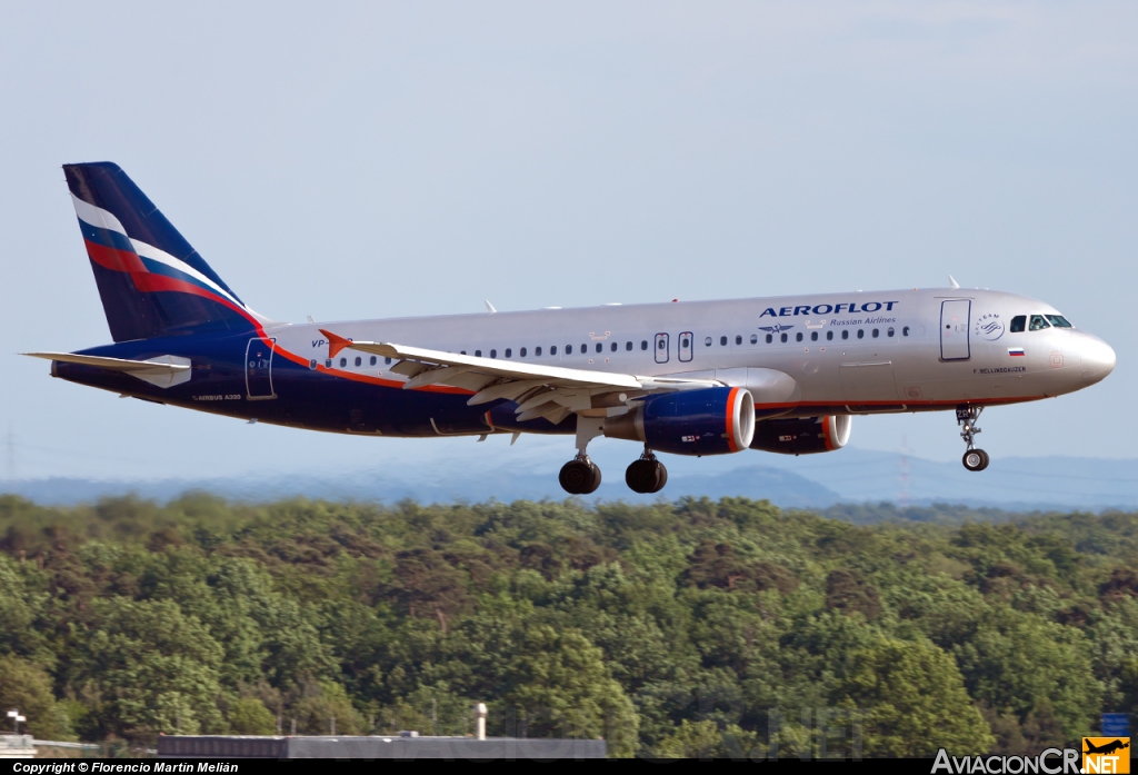 VP-BZR - Airbus A320-214 - Aeroflot
