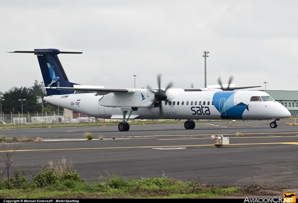 CS-TRF - De Havilland Canada DHC-8-402Q Dash 8 - Sata Air Açores