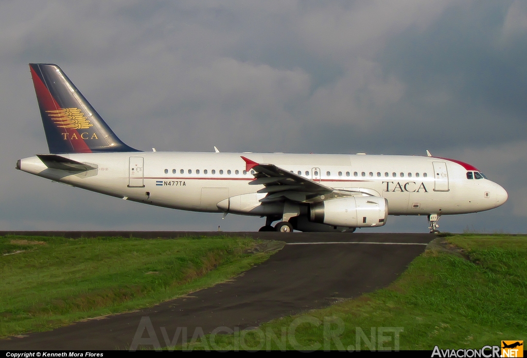 N477TA - Airbus A319-132 - TACA