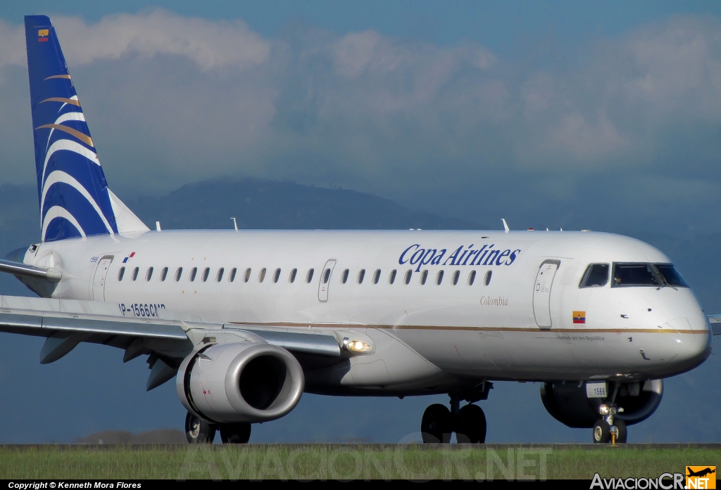 HP-1566CMP - Embraer 190-100IGW - Copa Airlines