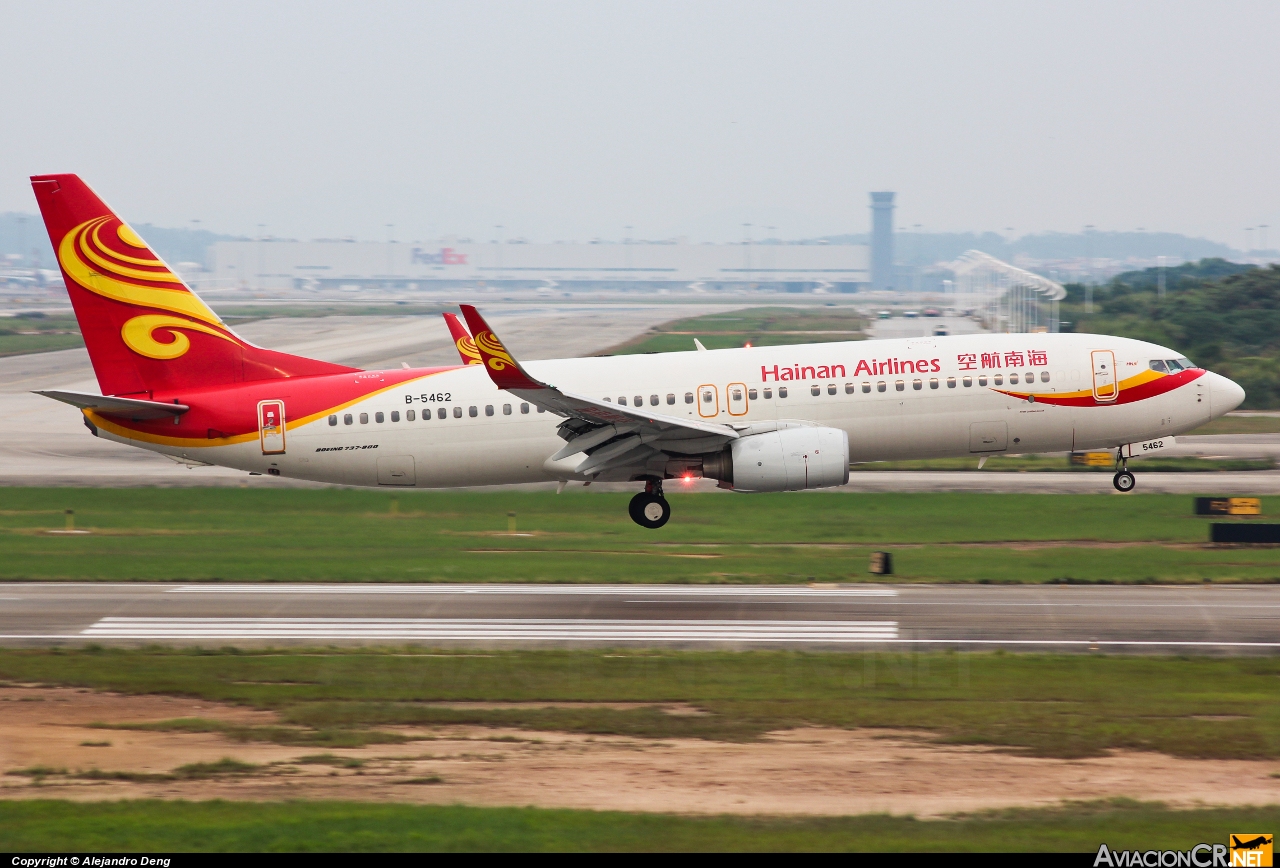 B-5462 - Boeing 737-84P - Hainan Airlines