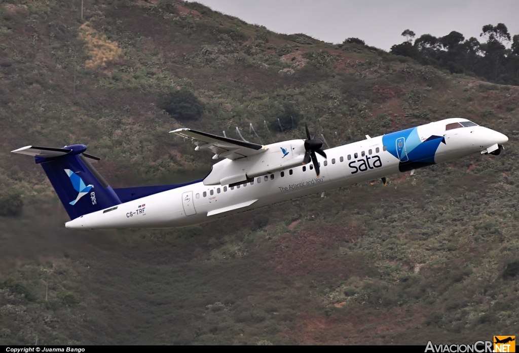 CS-TRF - De Havilland Canada DHC-8-402Q Dash 8 - Sata Air Açores