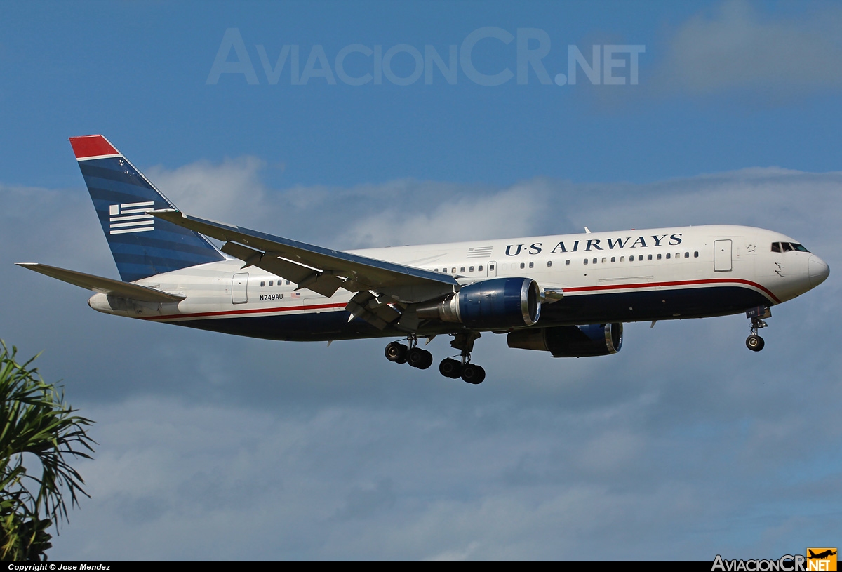 N249AU - Boeing 767-201/ER - US Airways