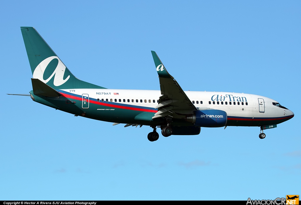 N279AT - Boeing 737-76N - Air Tran