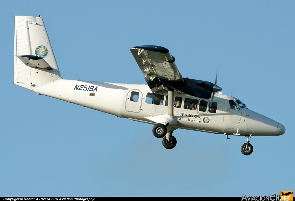 N251SA - De Havilland Canada DHC-6-300 Twin Otter/VistaLiner - Seaborne AIrlines