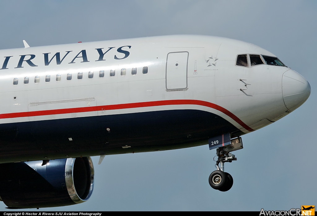 N249AU - Boeing 767-201/ER - US Airways