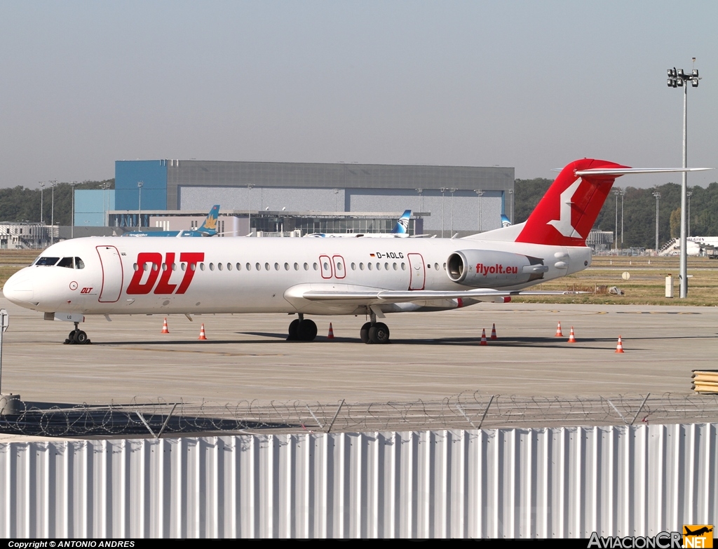 D-AOLG - Fokker 100 - Ostfriesische Lufttransport (OLT)