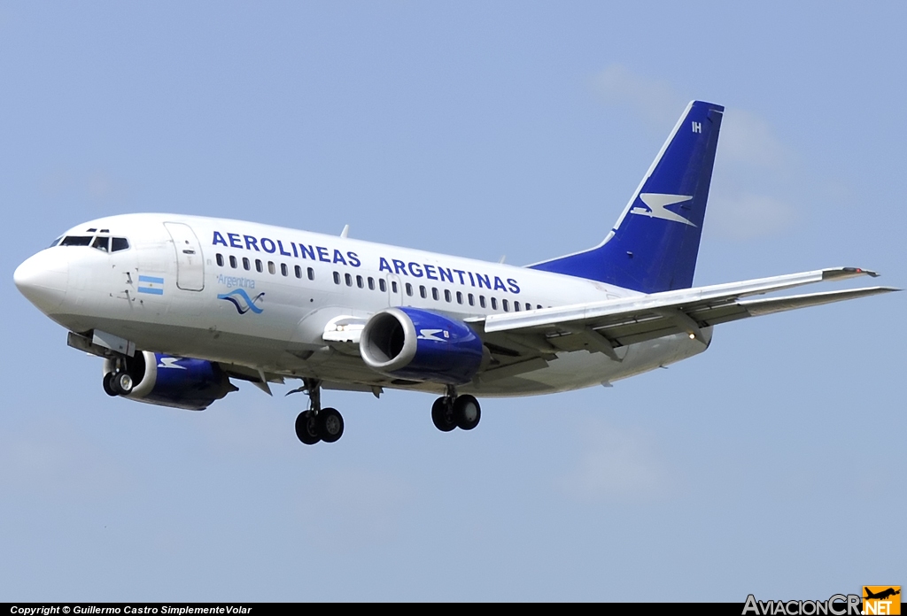 LV-BIH - Boeing 737-53A - Aerolineas Argentinas
