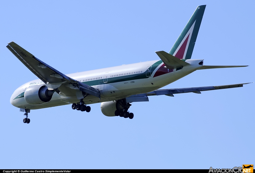 I-DISA - Boeing 777-243(ER) - Alitalia