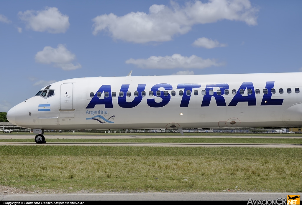 LV-BGV - McDonnell Douglas MD-83 (DC-9-83) - Aerolineas Argentinas (Austral Lineas Aereas)