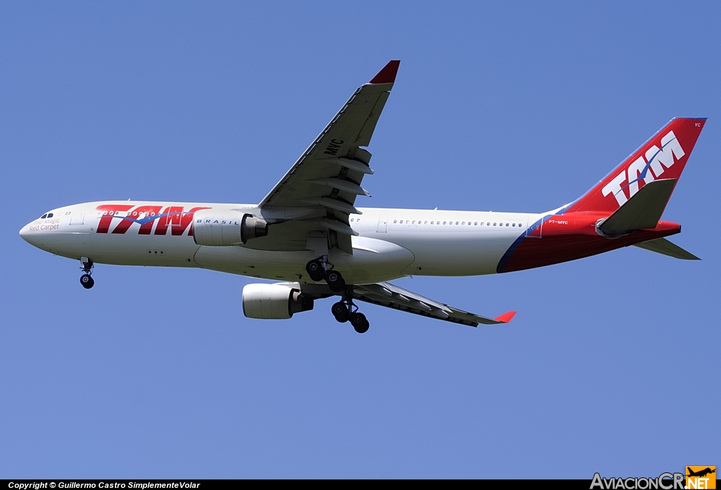 PT-MVC - Airbus A330-223 - TAM