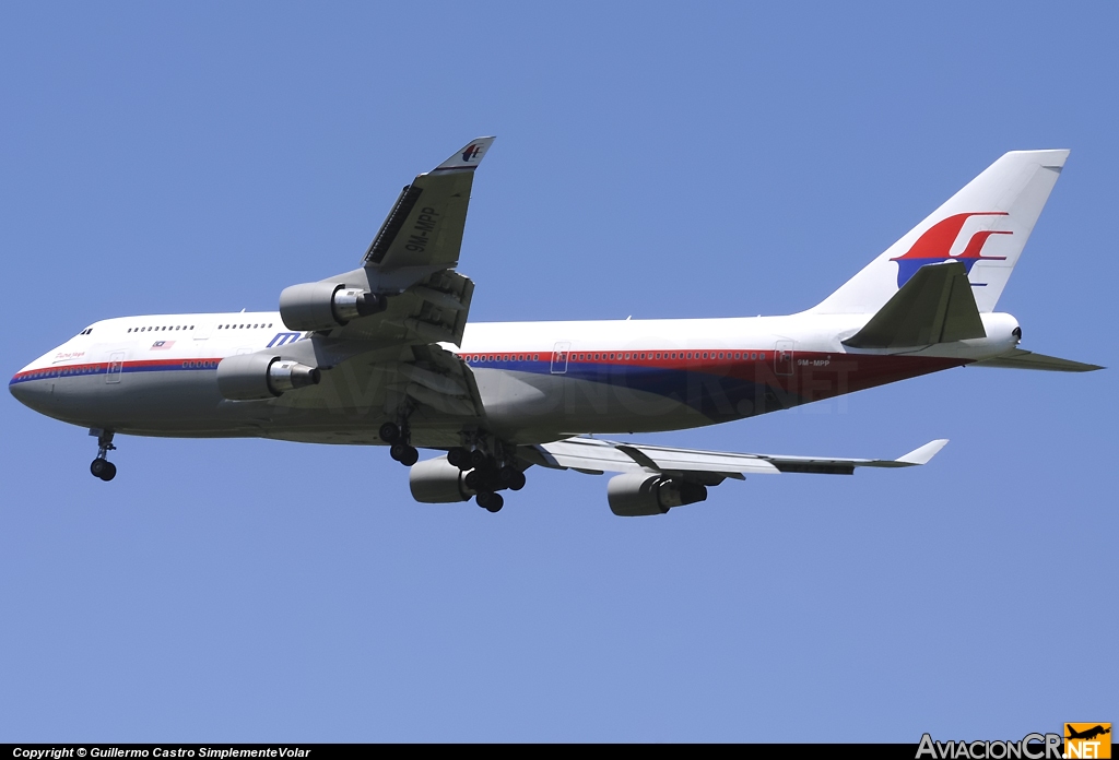 9M-MPP - Boeing 747-4H6 - Malaysia Airlines