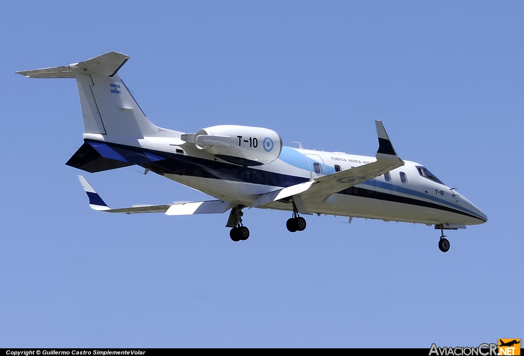 T-10 - Learjet 60 - Fuerza Aerea Argentina
