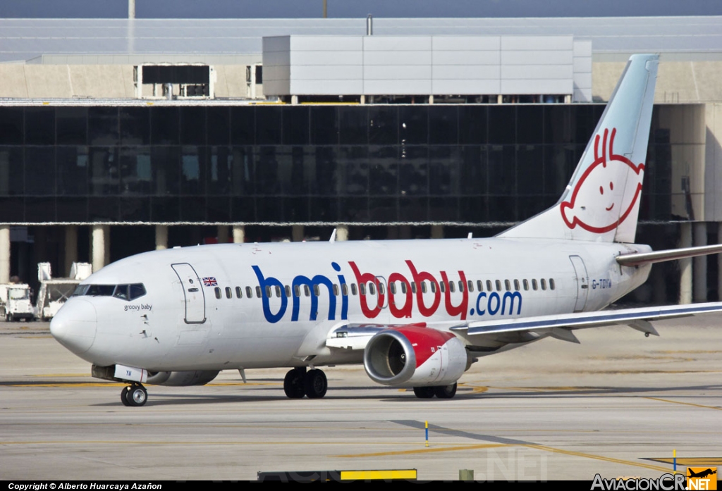 G-TOYM - Boeing 737-36Q - Bmibaby