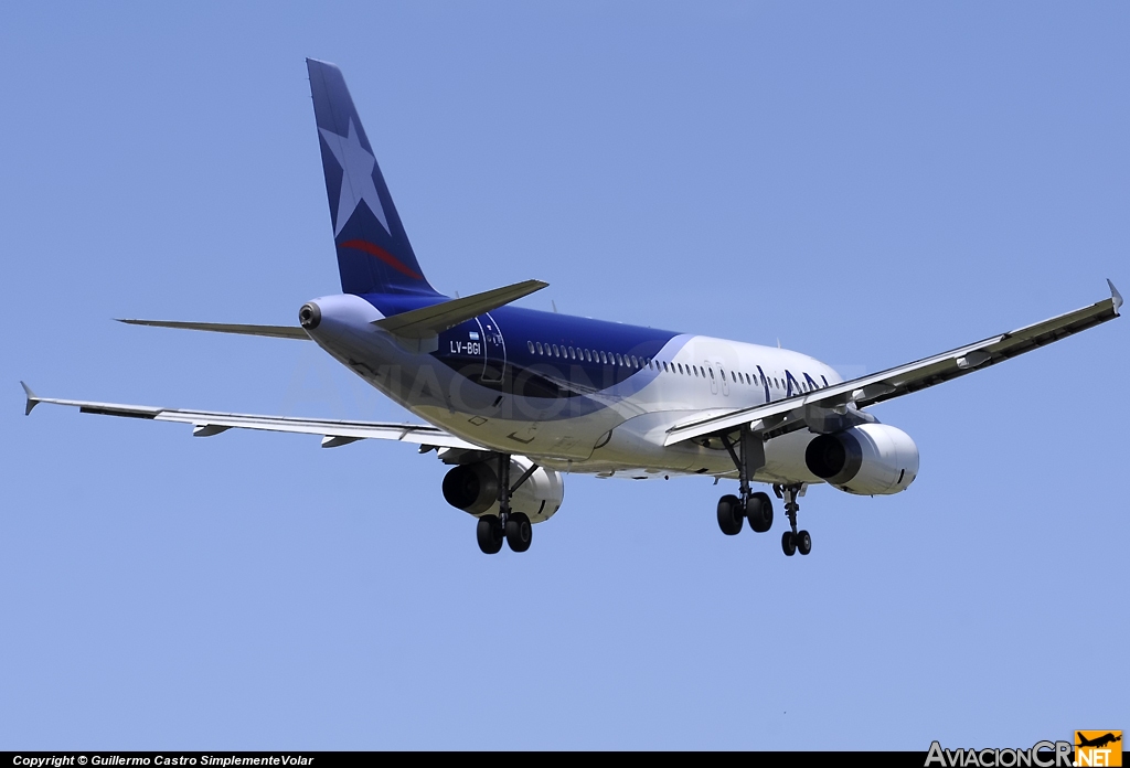 LV-BGI - Airbus A320-233 - LAN Argentina