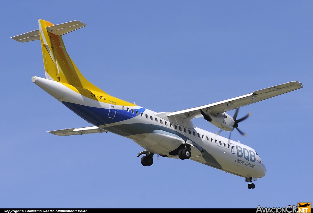 CX-JPL - ATR 72-212A - BQB Lineas aereas