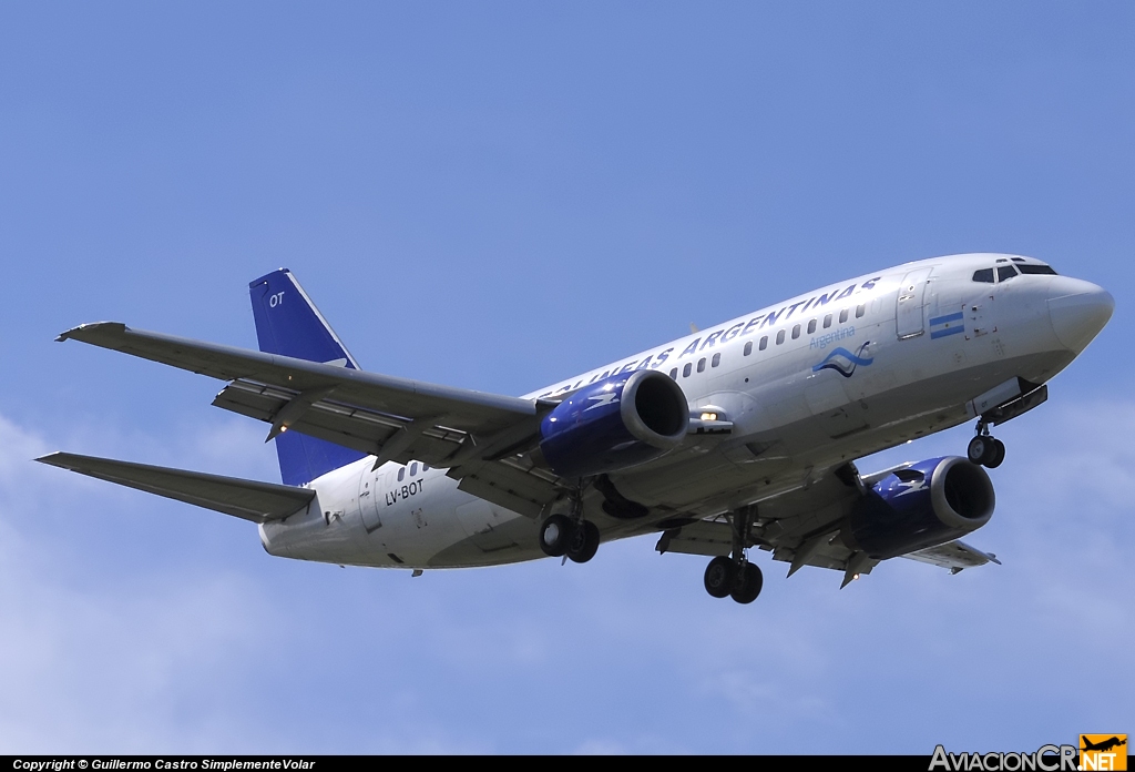 LV-BOT - Boeing 737-505 - Aerolineas Argentinas