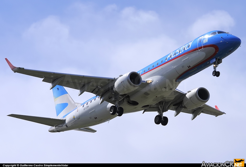 LV-CIH - Embraer 190-100IGW - Austral Líneas Aéreas