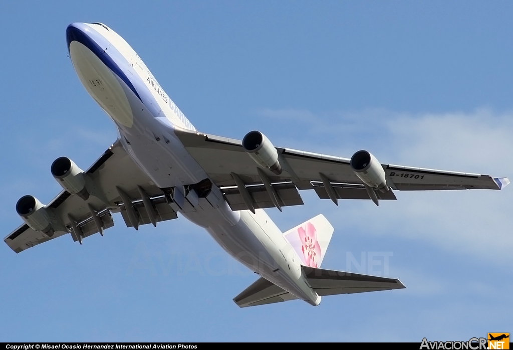 B-18701 - Boeing 747-409F/SCD - China Airlines Cargo