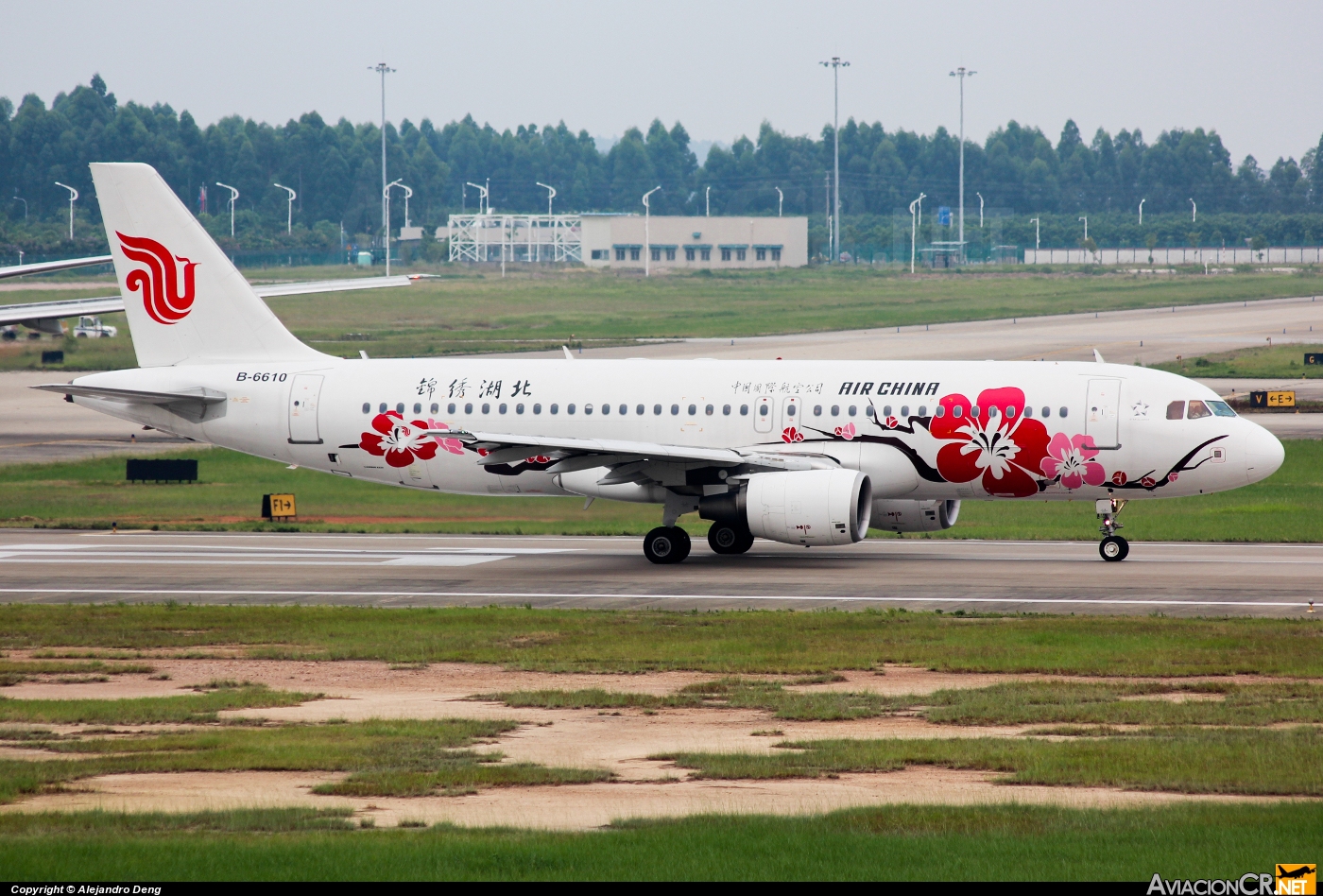 B-6610 - Airbus A320-214 - Air China