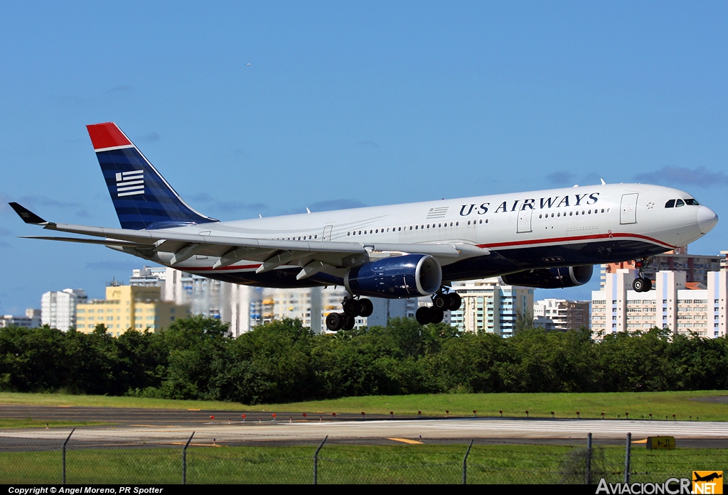 N281AY - Airbus A330-243 - US Airways