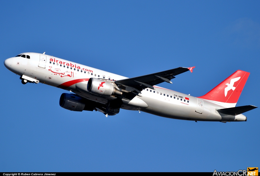 CN-NME - Airbus A320-214 - Air Arabia Maroc