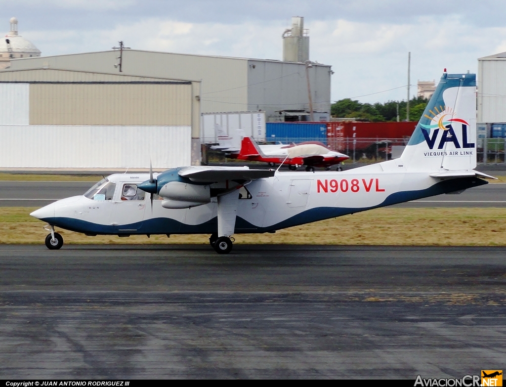 N908VL - Britten-Norman BN-2B-26 Islander - Vieques Air Link