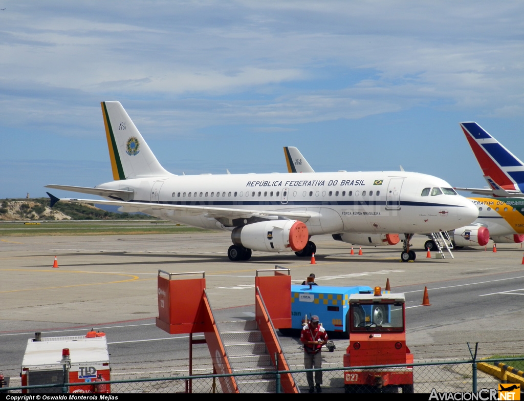 2101 - Airbus A319-133X CJ - Fuerza Aérea Brasileña