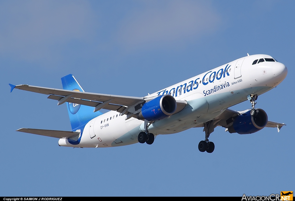 OY-VKM - Airbus A320-214 - Thomas Cook Airlines Scandinavia