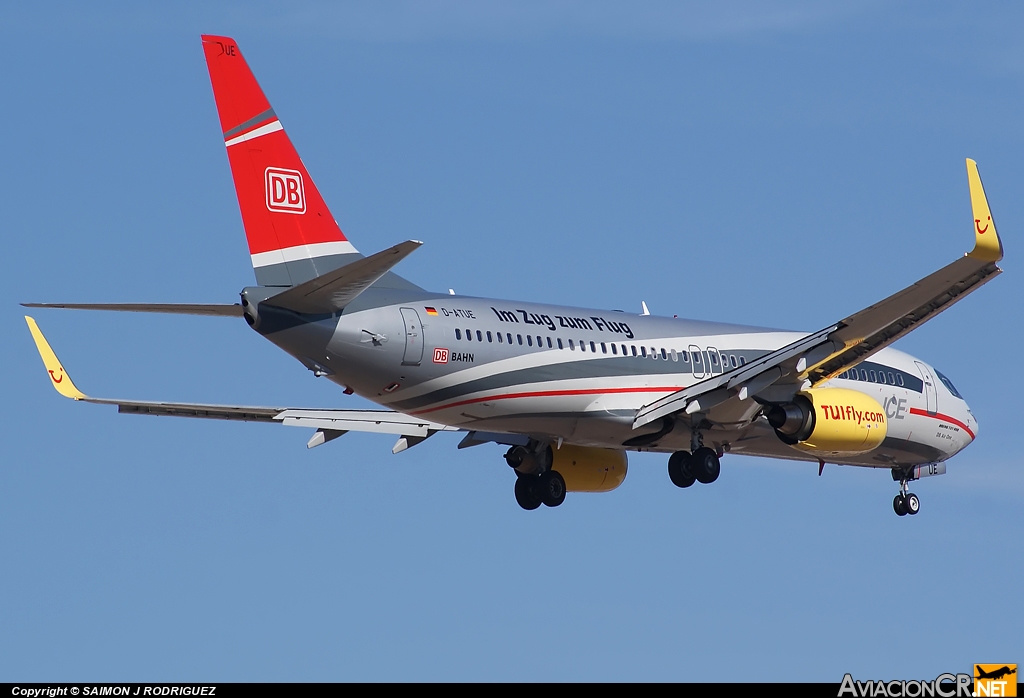 D-ATUE - Boeing 737-8K5 - TUIfly