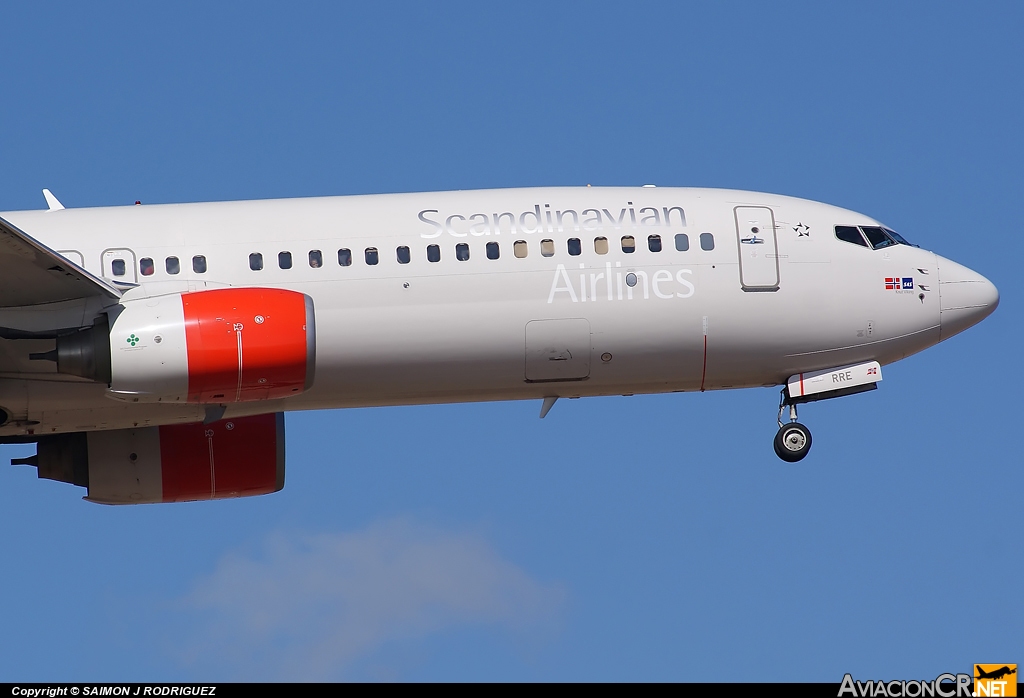 LN-RRE - Boeing 737-85P - Scandinavian Airlines (SAS)