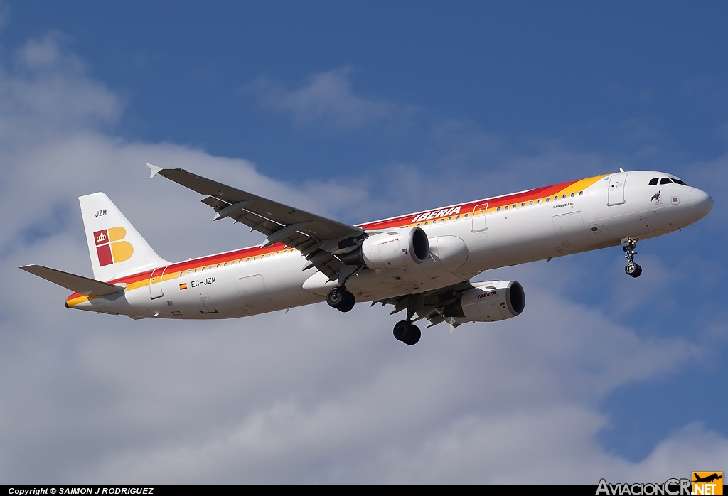 EC-JZM - Airbus A321-211 - Iberia