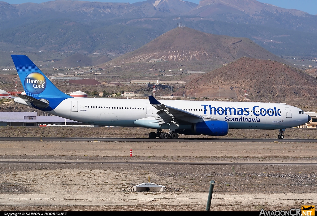 OY-VKI - Airbus A330-343X - Thomas Cook Airlines Scandinavia