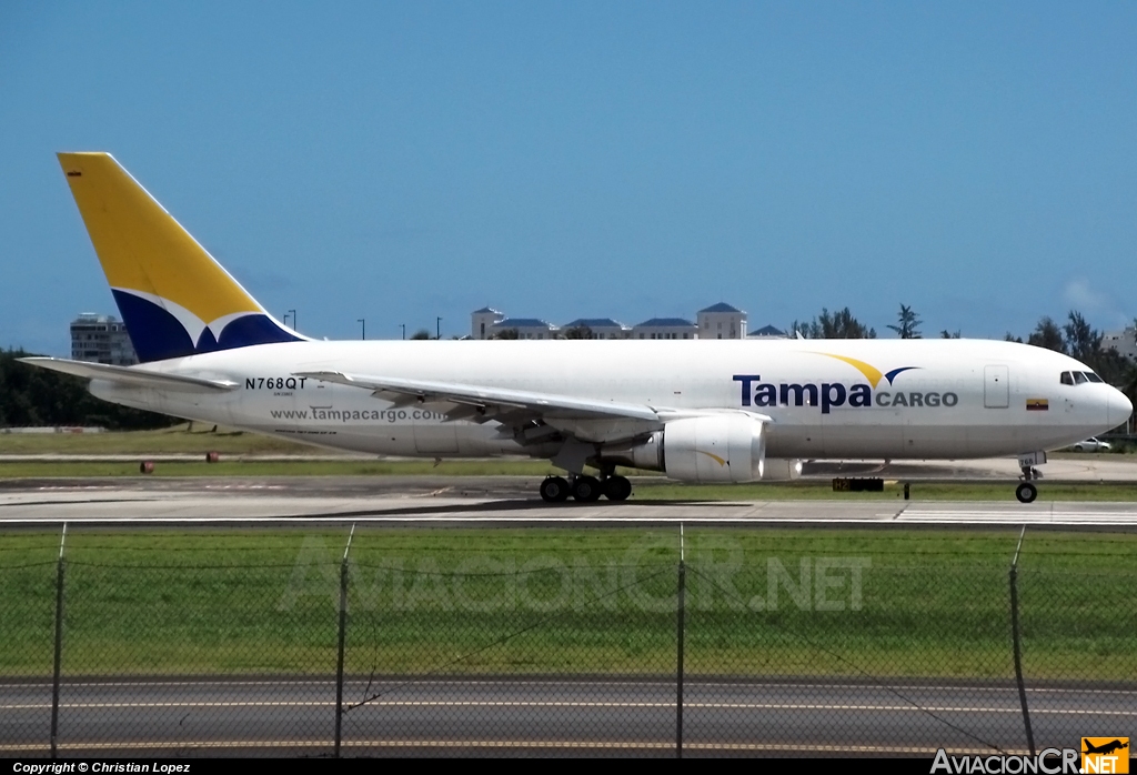 N768QT - Boeing 767-241F(ER) - Tampa Colombia