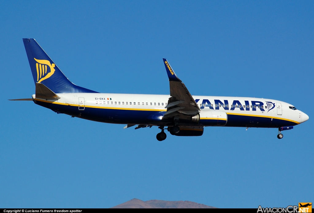 EI-EKX - Boeing 737-8AS - Ryanair