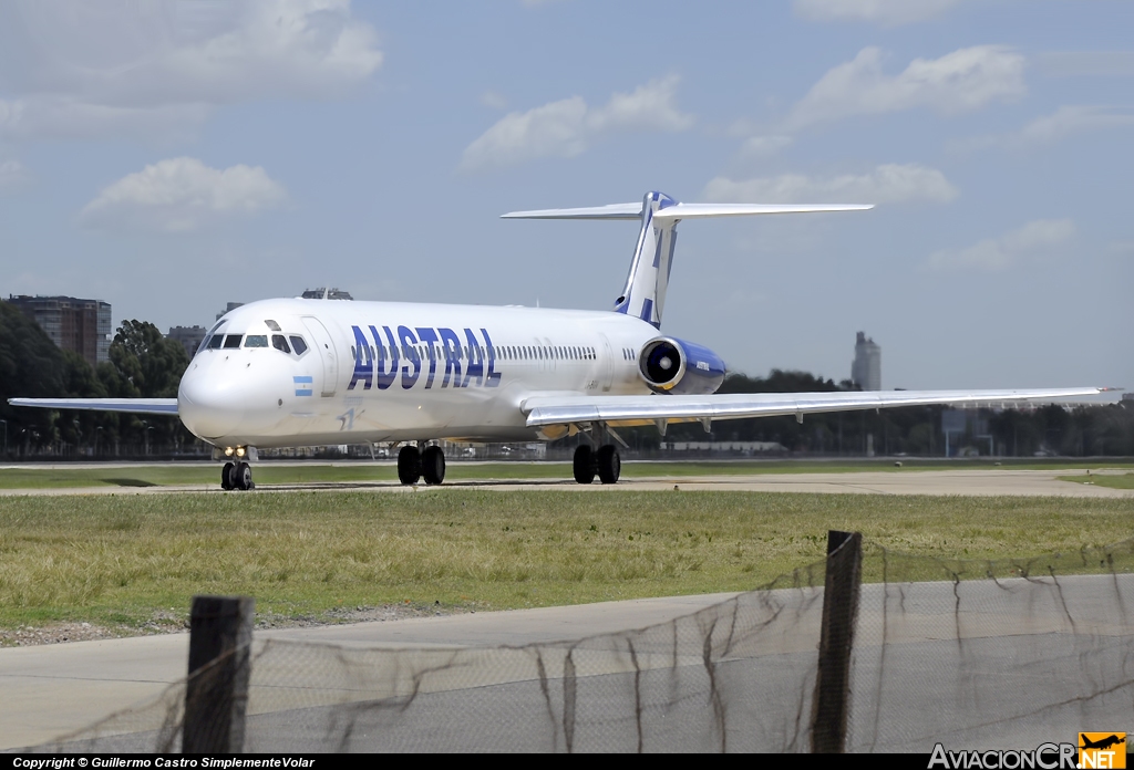 LV-BOA - McDonnell Douglas MD-88 - Austral Líneas Aéreas