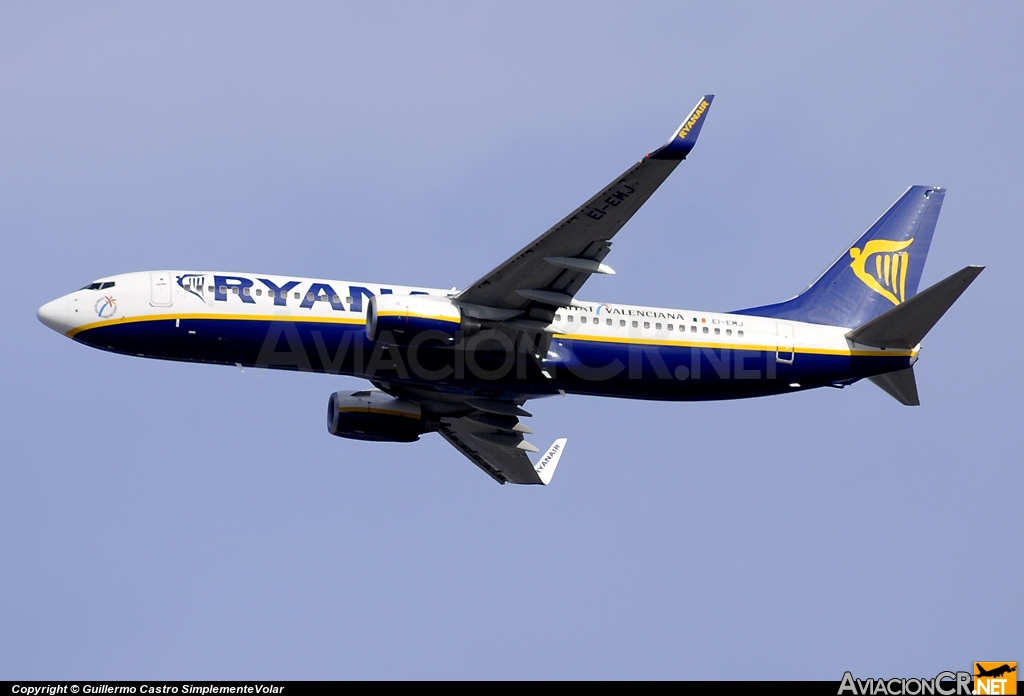 EI-EMJ - Boeing 737-8AS - Ryanair
