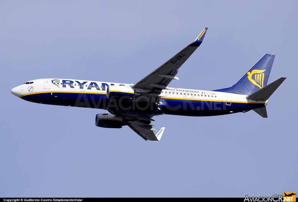EI-EMJ - Boeing 737-8AS - Ryanair