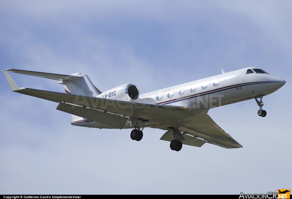 LV-BYC - Gulfstream G-IV - Privado